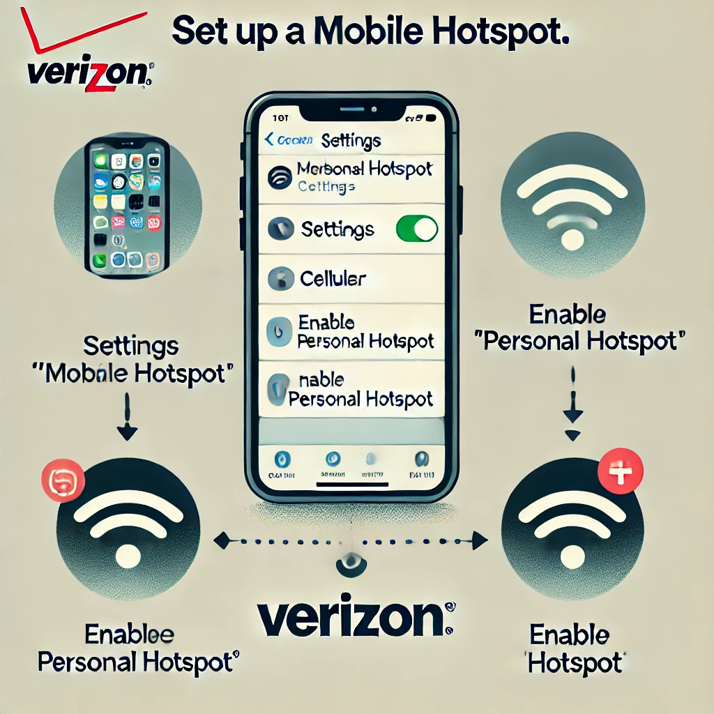 How to Set Up Hotspot on iPhone With Verizon